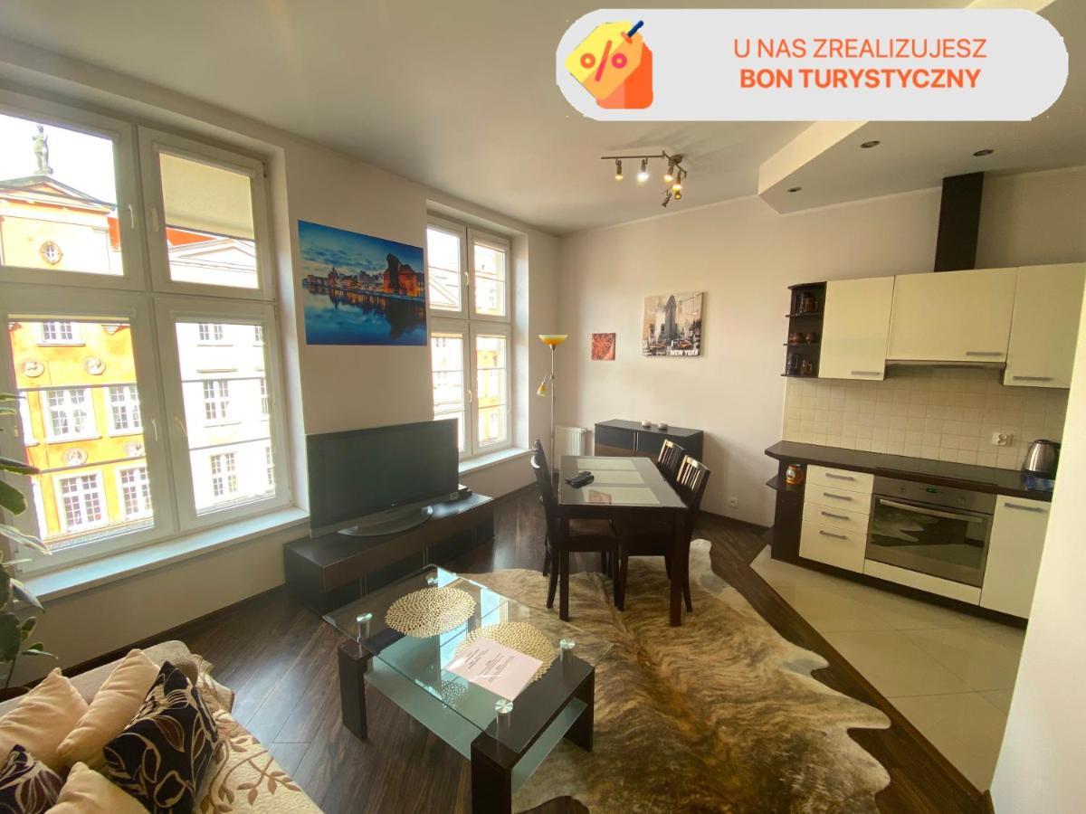 Gdanskie Apartamenty - Apartamenty - Dluga Z Widokiem Na Ratusz I Nad Motlawa Bagian luar foto